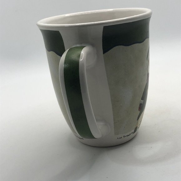 Lisa Kennedy mug snowman cup coffee tes cocoa - Picture 2 of 8